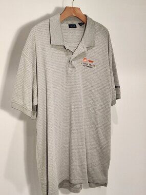 IZOD Golf Shirt with fun embroidery Men's Size XL